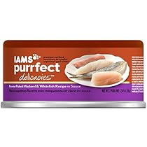 IAMS Purrfect Delicacies Flaked Adult Wet Cat Food Variety Pack 2.47 oz. (Pack of 12) (4 Ocean & Tuna, 4 Tuna and Salmon, 4 Mackerel & Whitefish)
