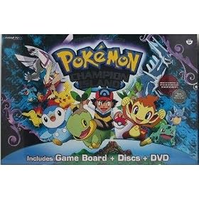 Pokemon Special Edition Champion Island Game Board + Discs + DVD