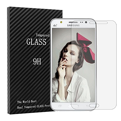 J7 Screen Protector, Galaxy J7 Tempered Glass Screen Protector - Badalink 9H Hardness Tempered Glass Bubble-free Arc Edge Design Screen Protector for Samsung Galaxy J7 J7 Screen Protector, Galaxy J7 Tempered Glass Screen Protector - Badalink 9H Hardness Tempered Glass Bubble-free Arc Edge Design Screen Protector for Samsung Galaxy J7