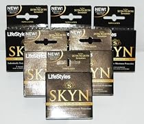 LifeStyles Skyn synthetic Polyisoprene Premium Non-Latex Condoms - 3/Pack, 6 Ea