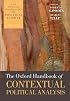 The Oxford Handbook of Contextual Political Analysis