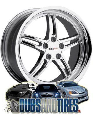 19″ x 9″ Cray Wheels Manta (Chrome/Chrome) Wheels