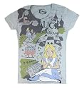 Disney Alice In Wonderland Big Print Junior Women's T-Shirt
