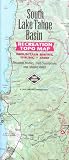 South Lake Tahoe Basin Recreation Topo Map (Mountain Biking, Hiking, 4WD, Elevation Profiles, Trail Descriptions, and Shaded Relief)