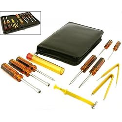 11 Computer Repair Upgrade Travel Tool Kit Zip Case
