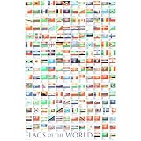 Flags of the World (Flags & Countries) Art Poster Print - 24x36