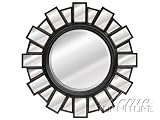 Antique Black & Gold 5mm Beveled Mirror By Acme Mirror