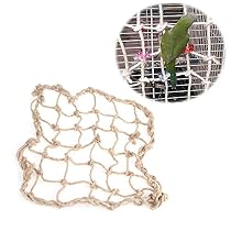 Delight eShop Pet Parrot Birds Climbing Net Swing Ladder Chew Cockatiel Parakeet Budgie Toys
