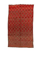 Design Community By Loomier Alfombra Ma Maroc Barber (Rojo/Azul)