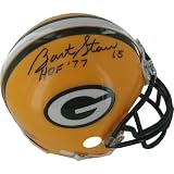Steiner Sports NFL Green Bay Packers Replica Mini Helmet with "Hall of Fame1977" Inscription