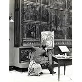 A student painting a copy of the Spanish Retable, St. Georges Altar piece, in the V&A Museum (Print On Demand)