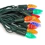 Good Tidings 23-Foot Indoor/Outdoor Holiday Christmas Light Set with 70 Multi-Colored LED