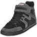 Vision Street Wear Men's Juice High Skate Shoe, Black/Charcoal