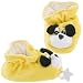 Yellow Dog Slippers for Infants