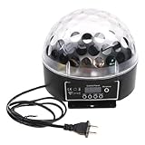 ECOMGEAR Disco DJ Stage Lighting LED RGB Crystal Magic Ball DMX light KTV Party