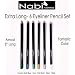 Nabi Eyeliner Pencils - Set of 6 - Extra Long