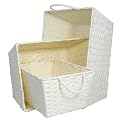Axis/Imex Set of 3 Nesting Baskets - Antique White