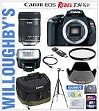 Canon EOS Rebel T3i 18 MP CMOS Digital SLR Camera with Canon EF-S 18-135mm  ....