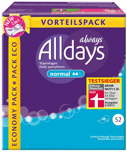 ALLDAYS normal Vorteilspack, 52 St Preisvergleich