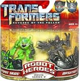 Transformers 2: Revenge of the Fallen Movie Robot Heroes 2-Pack Megatron Vs. Autobot Skids