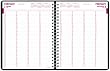 Brownline 2013 Daily Professional Appointment Book, Twin-Wire, Black, 11 x 8.5-Inches (CB960.BLK)
