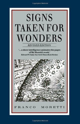 signs taken for wonders essays in the sociology of literary forms