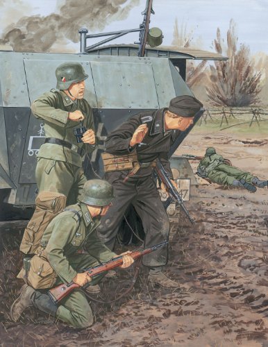 Dragon 500776651 - Pz-Pionier-Bat 37 Leningrad 1941 1:35, Panzerbesatzung
