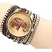 Shensee New Simple Velvet Diamond Bracelet Watch Ladies Watches High Elephant Pattern Black