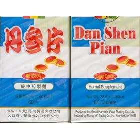 Dan Shen Pian - Asiatic Medicine Formula for Circulation Improvement - 2x60 Tablets