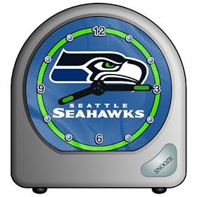 NFL Seattle Seahawks Alarm Clock by