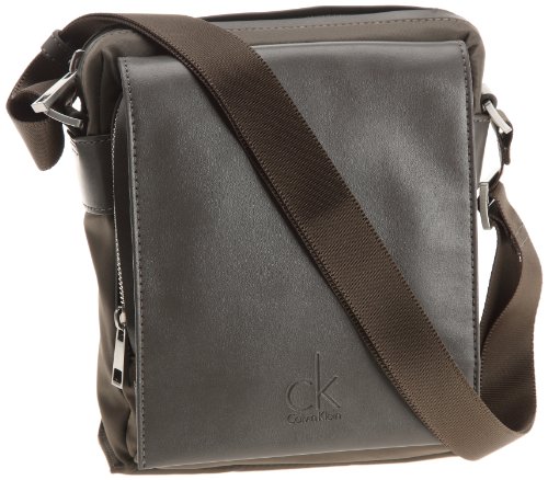 CK Calvin Klein Weight, Sac port&eacute; crois&eacute; - Gris, Synth&eacute;tique