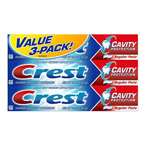 Crest Cavity Protection Toothpaste - Triple Pack 6.4 Oz