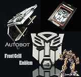 Autobot Transformers Front Mesh Grille Metal Emblem