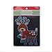 Willdo Christmas Windows Gel Clings (Pack of 5) Christmas Tree- Santa -Moose- Snow Man-Penguin Xmas Stickers