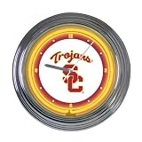 USC 15" Neon Clock