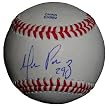 Hernan Perez Autographed ROLB Baseball, Detroit Tigers, Proof Photo