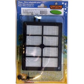 1 filtre HEPA NON LAVABLE adaptable pour | ELECTROLUX - Duo Clean Z5835 - ULTRA SILENCER tous modeles (Z 3300 � 3395) - Cyclone Power Z 5836, TW1 - Excellio Z : 5000 � 5295, 5320 - OXYGEN tous modeles (Z 5500 � 5995, 7320 � 7399) - CLARIO tous modeles (Z : 1900 � 2095, 7520 � 7549) | PHILIPS - Sp�cialist : FC 9106 (Hard Floor), FC 9108 (Carpet), FC 9110 (Animal Care) - Sp�cialist : FC 9103 (Activ Perfum), FC 9104 , 9122/20 (Hygiene) - Universe / 2 : FC 9000 � 9050