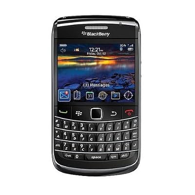 Blackberry Onyx 9700 Bold Smartphone Unlocked with 3MP Camera, Bluetooth, Wi-Fi, E-mail - International Version with No Warranty (Black)