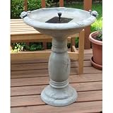 Smart Solar Country Gardens Solar Bird Bath Fountain