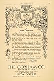 1911 Ad Gorham Co. Silversmiths Silverware Christmas - Original Print Ad 1911 Ad Gorham Co. Silversmiths Silverware Christmas - Original Print Ad