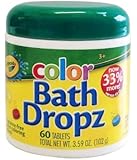 Crayola Bath Dropz 3.59 oz 60 Tablets