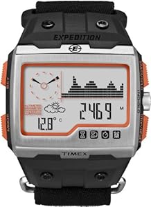 Expedition WS4 Watch Black/Silver 000 by Timex Corporation