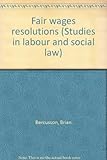 Fair wages resolutions