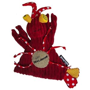 Les Deglingos Rattle Molos the Lobster
