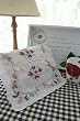 Delicate Ribbon Embroidery Cotton Tissue Box Cover-Pink