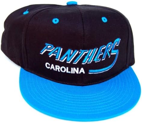 Vintage Carolina Panthers Flatbill Snapback Cap Hat