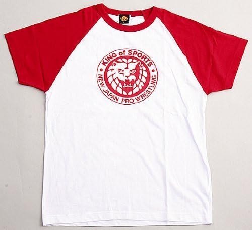 King of Classic T-shirt (Red/White) (XL) by New Japan Pro Wrestling, Inc.