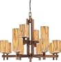 Minka Lavery Seco Oro 4259-208 Large 12-LT 720w (26"H x 37"W) Chandelier Lighting in Seco Oro Bronze