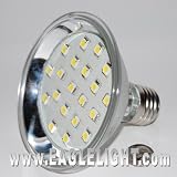 PAR30 White LED Flood Light 20 SMT 110 240 Volt - Bright LED Flood Light