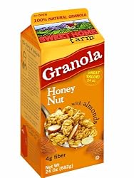 Sweet Home Farm Honey Nut Granola with Almonds, 24-Ounce Cartons (Pack of 4)